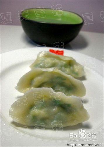 煮餃子記得“鳳凰三點水”哦：韭菜雞蛋餃子