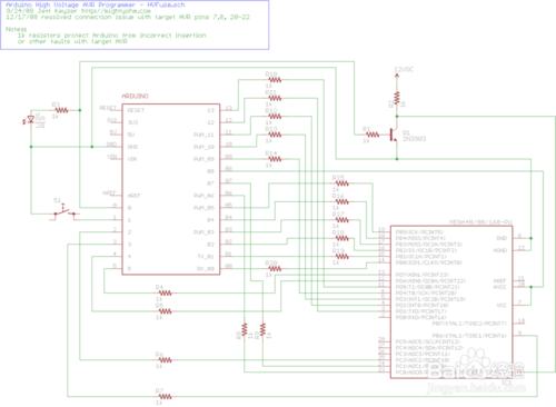 用Arduino做高壓並行程式設計器來恢復AVR晶片熔絲位