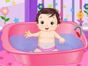 怎麼給嬰兒洗澡，讓嬰兒游泳