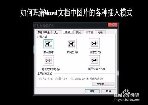 如何理解Word文件中圖片的各種插入模式