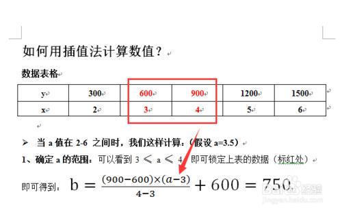 如何用插值法計算數值？