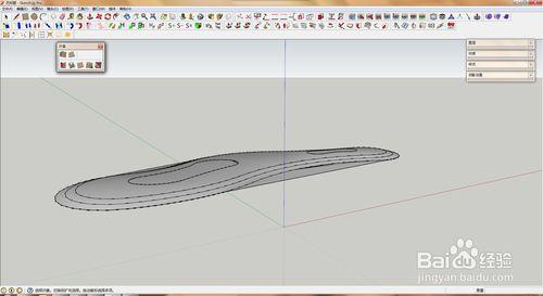 SketchUp如何用等高線建立緩坡地形