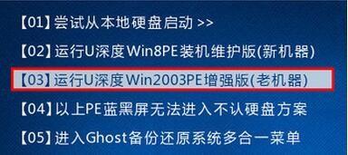 怎樣使用u深度winpe修改系統登入密碼