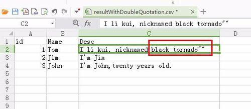 你知道csv中如何輸出英文雙引號嗎？