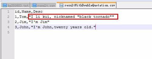 你知道csv中如何輸出英文雙引號嗎？