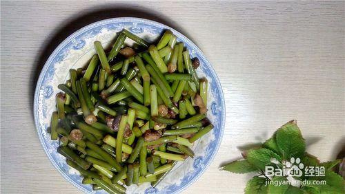 家常菜之肉炒蒜薹