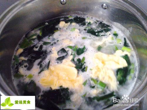 怎麼做解膩的菠菜蛋花湯