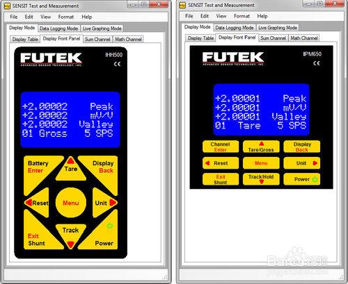 FUTEK-SENSIT軟體操作說明2