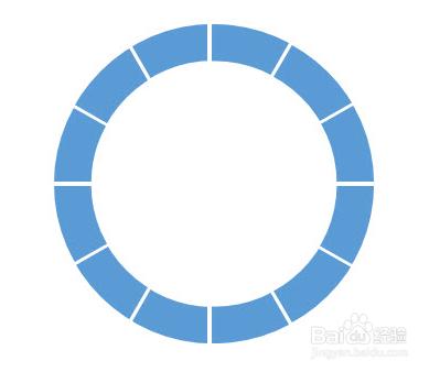 如何用PPT繪製設計一個分割型環形圖？