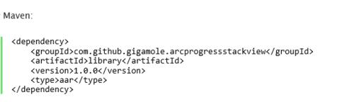 【Android】ArcProgressStackView進度條控制元件