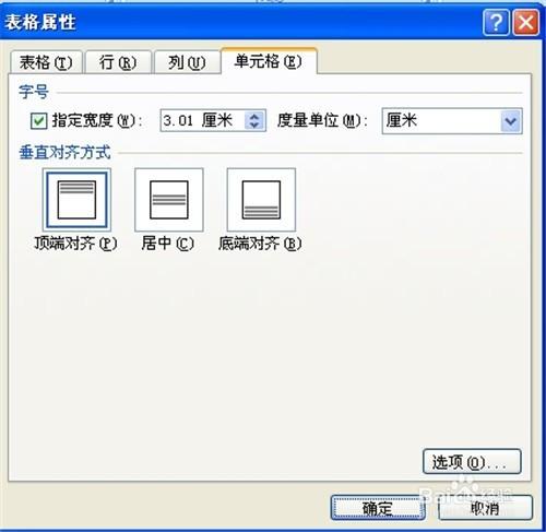 Word2007如何自動調整表格文字的大小