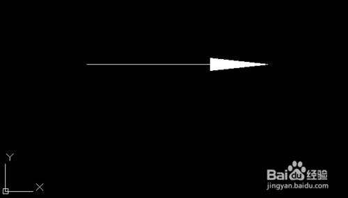 autocad如何畫帶箭頭的直線