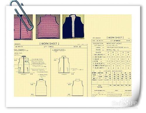 服裝生產工藝單的編制方法