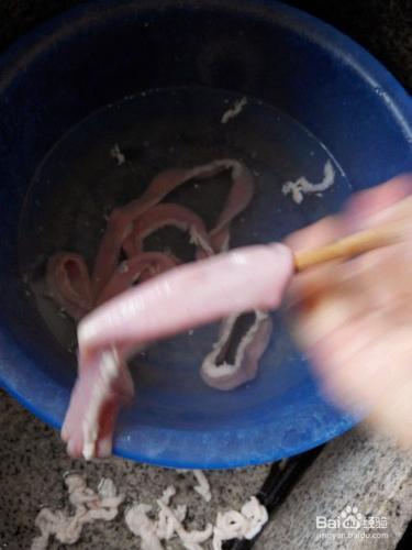 如何清洗豬小腸