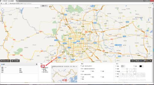 百度地圖api——地圖編輯工具