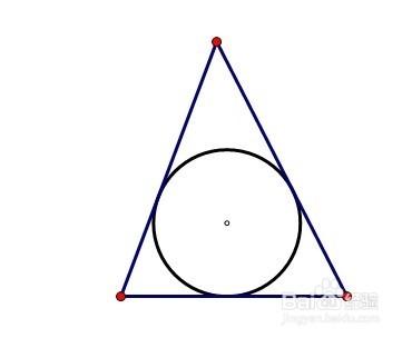 幾何畫板如何繪製三角形的內切圓