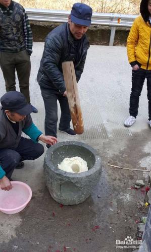 解讀打麻餈步驟