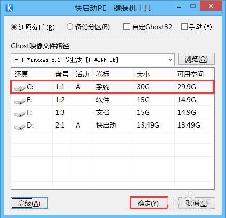 快啟動u盤安裝蘿蔔家園win8.1系統詳細教程