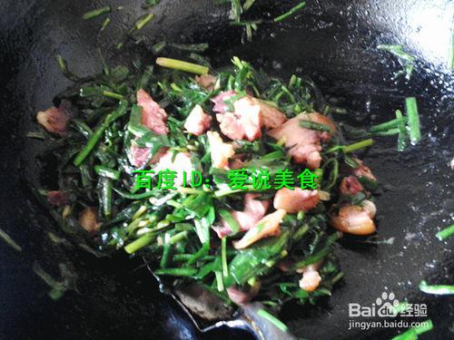 怎麼做豬臉肉炒韭菜很好吃