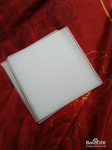 毛線繡魔方紙巾盒抽紙盒製作純手工