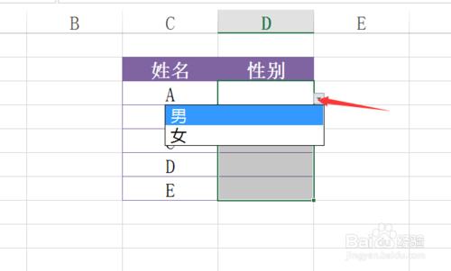 資料驗證：下拉框是怎麼用的