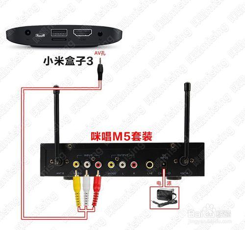 小米電視3怎麼接話筒k歌，插麥克風卡拉ok