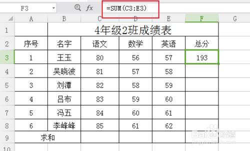 在excel中如何快速求和?excel中怎麼快速求和？