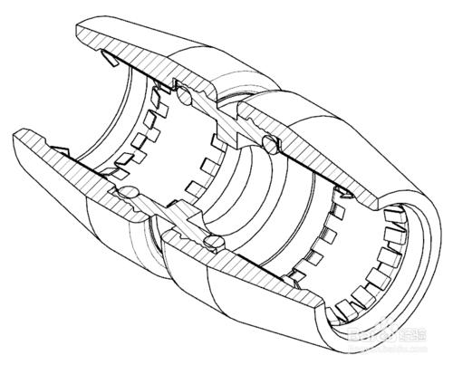 UG NX9.0 建立軸測圖剖檢視