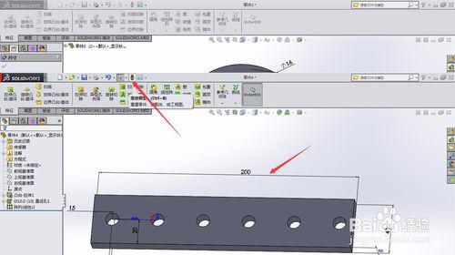 solidworks使用函式方程設計動態特徵