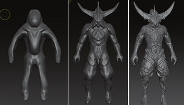 ZBrush中動態網格運用例項