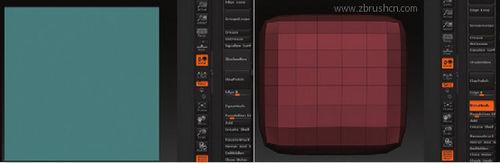 ZBrush中動態網格運用例項