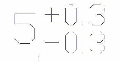 在Autocad2010中快速的標公差