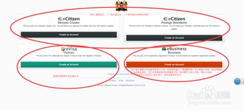 肯亞電子簽證申請流程中英對照攻略