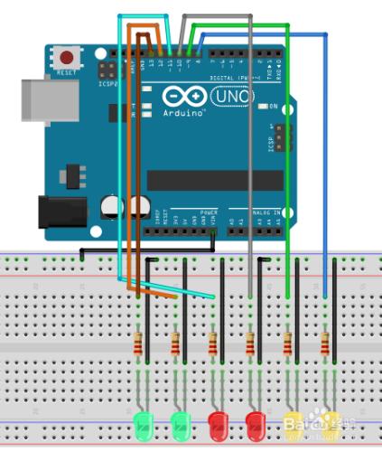 Arduino 控制流水燈