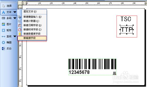 NiceLabel教程——文字欄位的連線