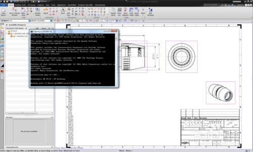 UG NX9.0工程圖（二維圖）轉成CAD格式