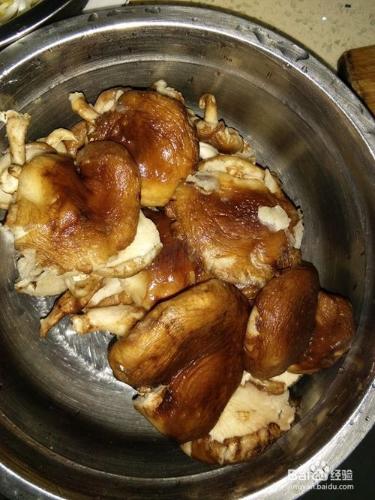 小炒--香菇梅花肉