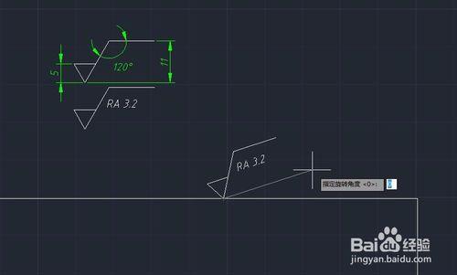 CAD表面粗糙度（RA）