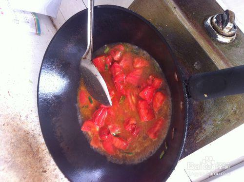 番茄雞蛋撈麵條的做法