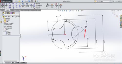 solidworks巧用掃描命令畫銑刀