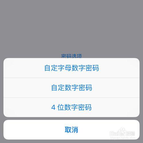 蘋果手機如何修改6位數4位數或者自定義密碼？