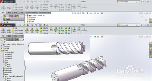 solidworks巧用掃描命令畫銑刀