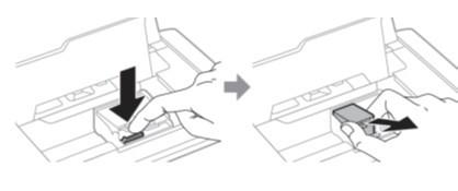 WF-100印表機：如何更換墨盒