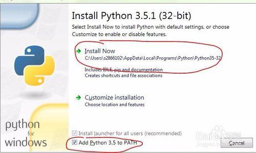 Window 安裝 python3