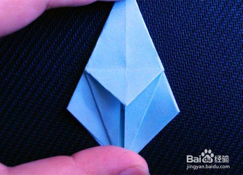 摺紙——簡單百合花的折法