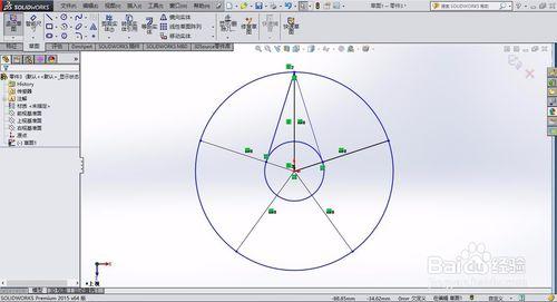 solidworks怎麼繪製五角星