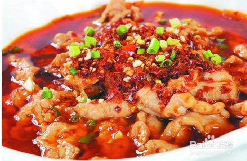 正宗川式名菜：水煮肉片