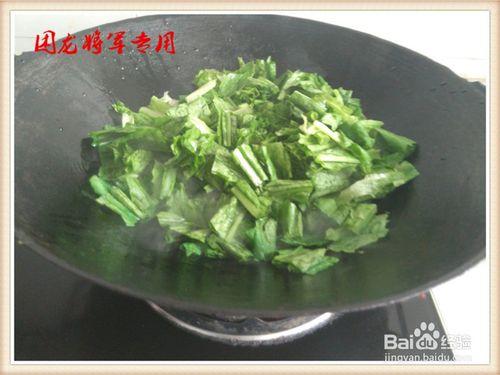 家常菜蠔油油麥菜