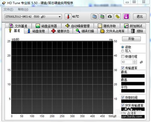 介紹一款磁碟檢測小工具HD Tune