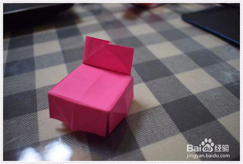 怎麼用紙折沙發椅 椅子怎麼折 椅子的折法圖解